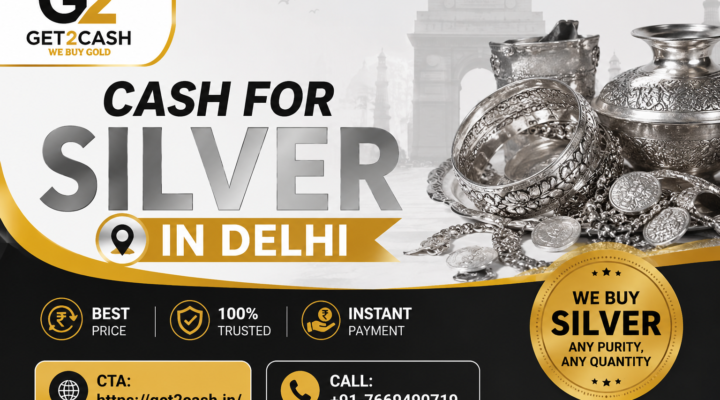 Cash for Silver in Delhi