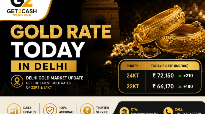 Gold Rate Today in Delhi