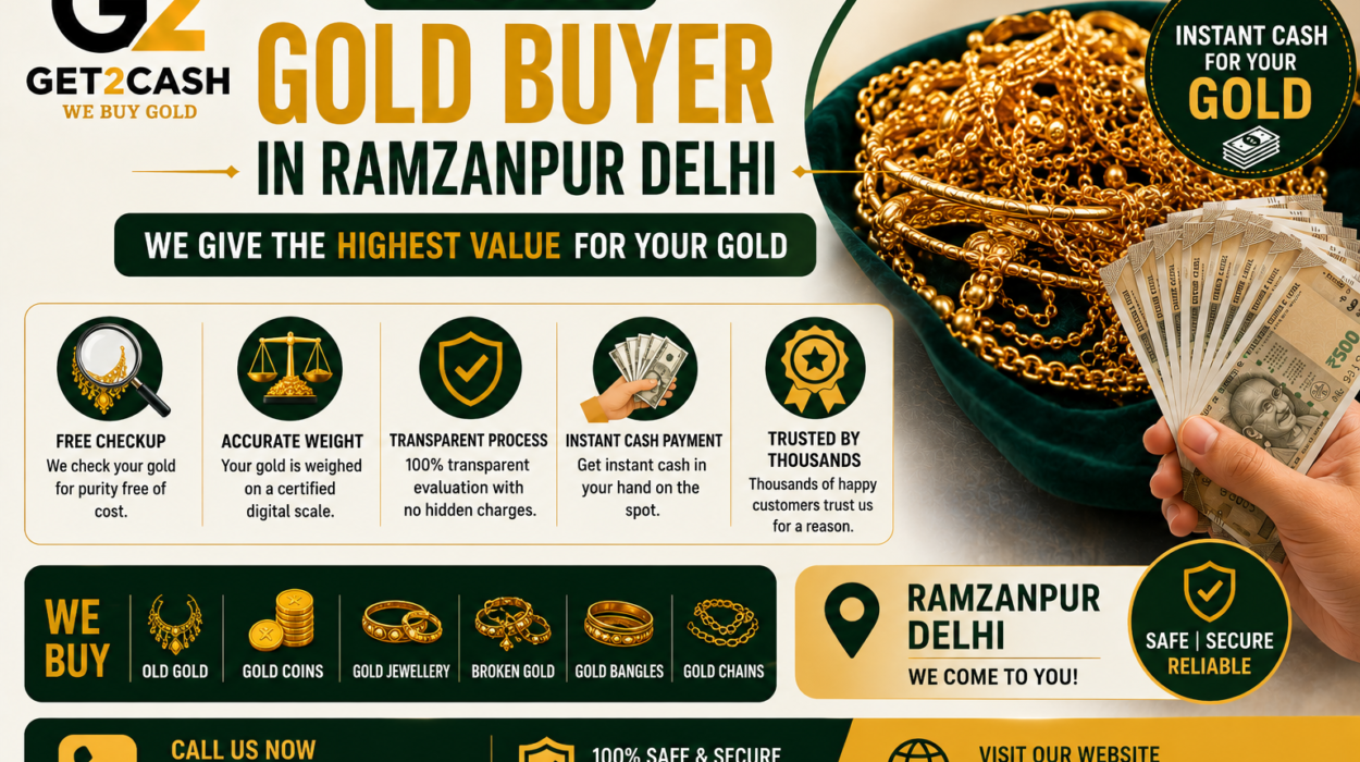 Gold buyer in Ramzanpur Delhi