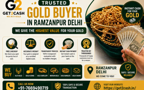 Gold buyer in Ramzanpur Delhi