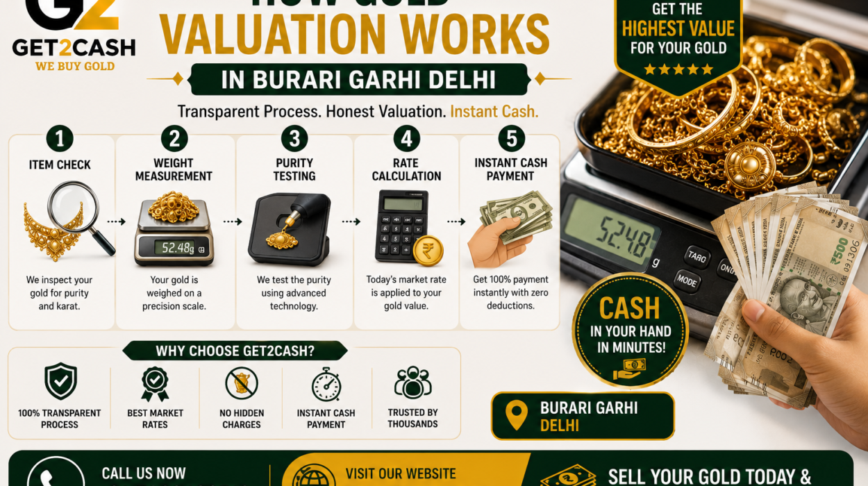 How Gold Valuation Works in Burari Garhi Delhi