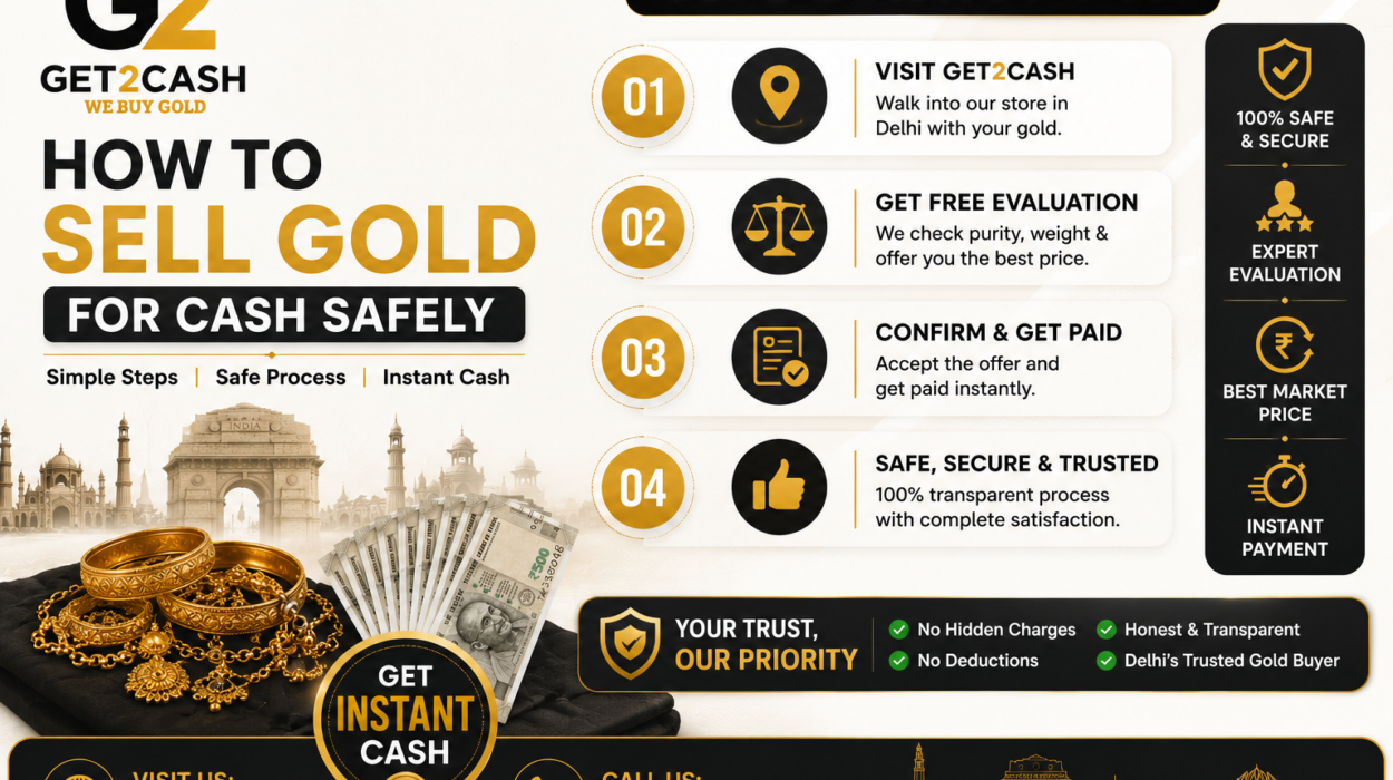 How to Sell Gold for Cash Safely