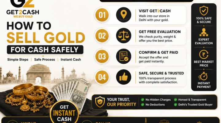 How to Sell Gold for Cash Safely