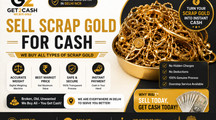 Sell Scrap Gold for Cash
