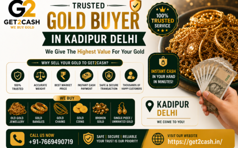 Trusted Gold buyer in Kadipur Delhi
