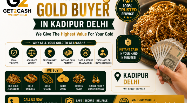Trusted Gold buyer in Kadipur Delhi