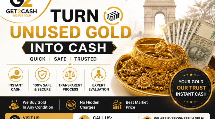 Turn Unused Gold into Cash