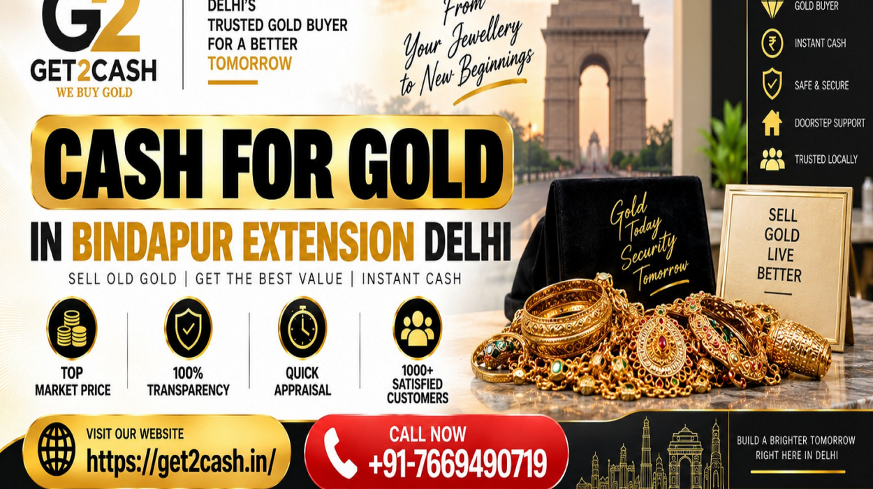 cash for gold in Bindapur Extension Delhi
