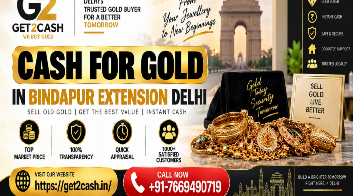 cash for gold in Bindapur Extension Delhi