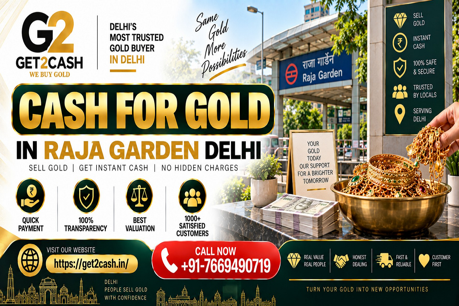 cash for gold in Raja Garden Delhi