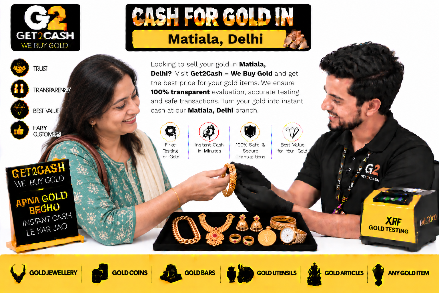 cash for gold in matiala