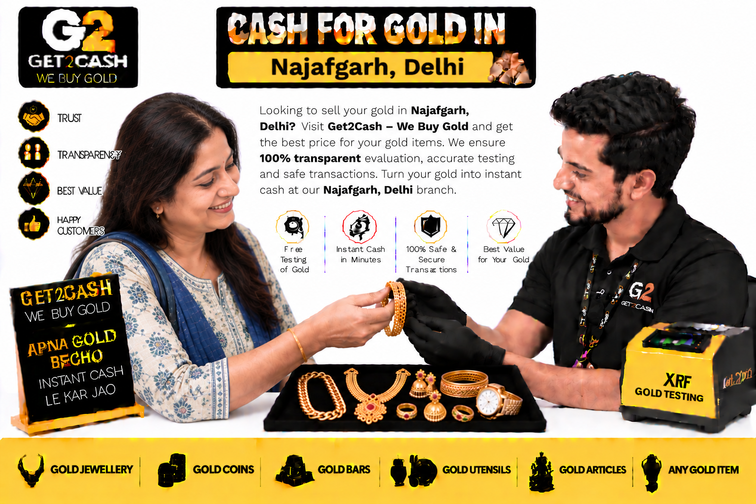 cash for gold in najafgarh