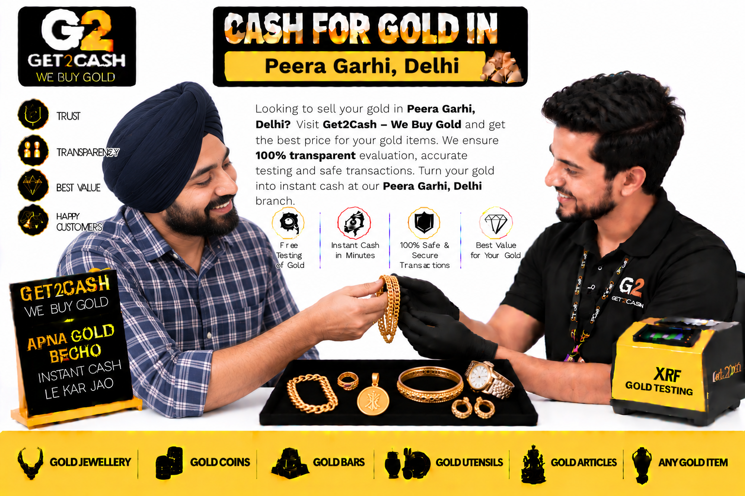 cash for gold in peera garhi