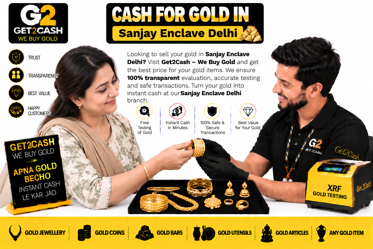 cash for gold in sanjay enclave