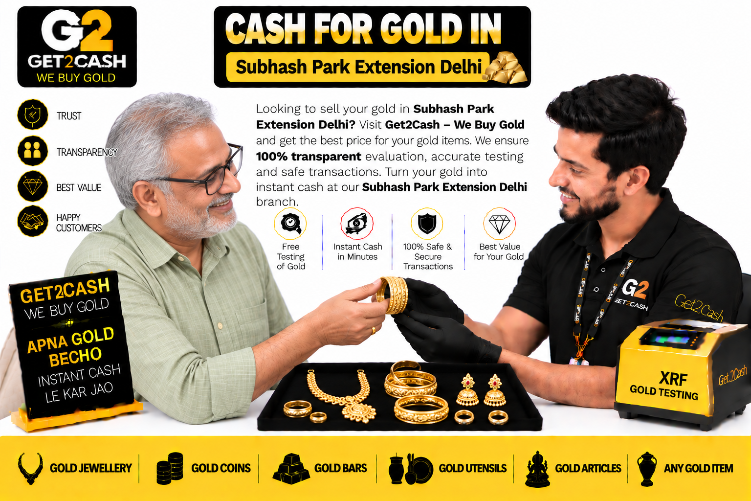 cash for gold in subhash park extension