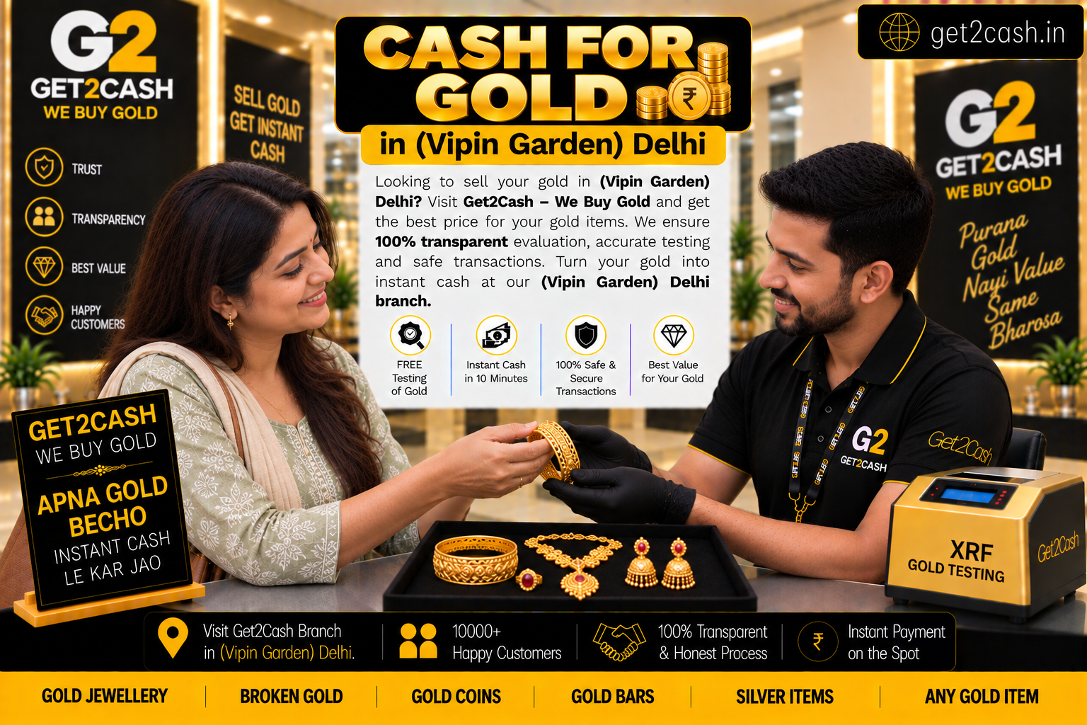 cash for gold in vipin garden